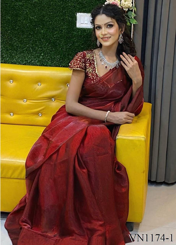 Premium Wear Space Silk Saree