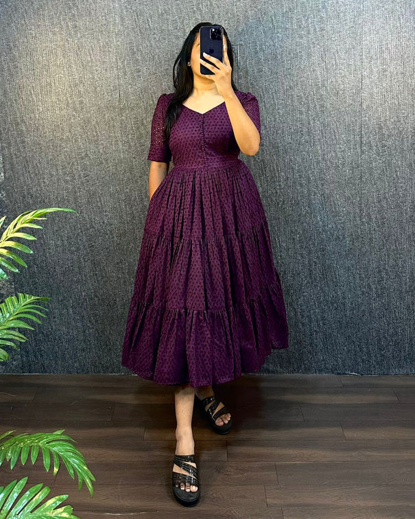 Hakoba Cotton With Treding Design Gown