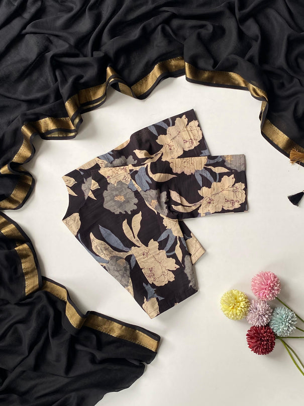 Pure Mul Cotton Beautiful Jacquard Border Work Saree