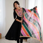 Pure Khadi Cotton With Embroidery Work Top Pent
