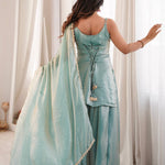 Doremon Crush Mirror Embroidered Suit Set