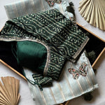 Pure Soft Class Tissue Silk Handwork Saree