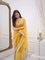 Premium Gold Crush Saree Embellished Saree