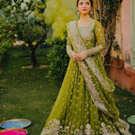 Beautifull Pure Faux Georgette Embroidery Work Gown