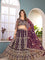 Wedding Special Butterfly Net With Sequience Coding Work Lehenga