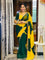 Beautifull Soft Georette Gotta Lace Work Saree