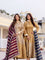Pure Banarasi Viscous With Fancy Lace Work Gown