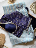 Pure Soft Class Tissue Silk Handwork Saree