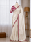 Pure Viscose Satin Embroidered Saree