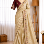 Premium Dola Silk & Coding Work