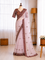 Butterfly Net Sequins Multi Thread Embroidery Mirror Work Saree