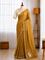 Pure Space Silk Zardosi Pearl Handwork Saree