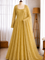 Salsa Silk Foil Work Gown Pant