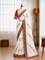 Pure Rangoli Silk Multi Embroidery Cut Work Lace Saree