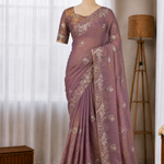 Fendy Satin Jacquard Beautiful Saree