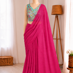 Khadi Cotton Handloom Long Tassel Pallu Saree