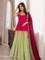 Fendy Silk Mirror Work Lehenga Set