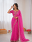 Pure Waree Chiffon Handwork Saree