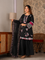 Crepe Silk Sequins Embroidered Palazzo Suit Set