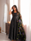 Natural Crepe Anarkali Suit Set