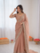 Tibby Silk Embroidered Saree Set