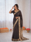Beautiful Banarasi Organza Silk With Traditional Zari Weaving Butti Work Saree