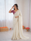 Beautiful Soft Rich Crunchy Georgette With Dual Gold & Silver Zari Butti Work Saree