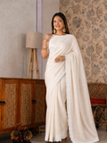 Beautiful Soft Rich Kota Doriya Silk With Applique Work Saree