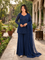 Beautiful Soft Rich Natural Crepe Farshi With Thread & Sequence Work Salwar Suit