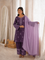 Beautiful Soft Rich Rayon With Embroidery & Paper Mirror Work Plazzo Suit Set