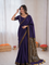 Pure Loom Cotton Cut Dana Saree Set