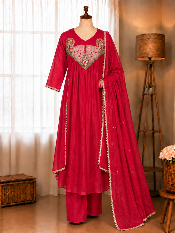 Royal Mal Sandhery Embroidered Suit Set