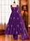 Beautifull Georgette Handprint  Work Anarkali Pent