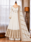 Chinon Silk Embroidered Gown with Sequin Work & Dupatta