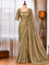 Fendy Silk Saree with Heavy Handwork & Matching Blouse