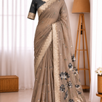 Beautifull Pure Modal Cotton With Weaving Rich Pallu Saree