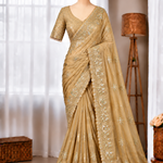 Soft Rangoli Crush Designer Saree