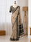 Modal Cotton Thread Embroidered Saree Set