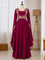 Roman Silk Floral Print Anarkali Suit Set