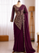 Faux Georgette Embroidery Zari & Semi Beads Work Saree