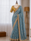 Heavy Dolla Silk Embroidered Saree Set