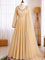 Crush Silk Real Mirror work Anarkali With Party Look