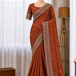 Pure Soft Georgett Silk Saree