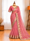 Soft Tissu Silk Saree with Real Ghungroo Work & Unstitched Blouse