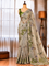 Soft Tebby Silk Saree with Beautiful Katdana Handwork