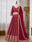 Pink Colour Beautiful Sequence Work With Heavy Designer Blouse Lehenga Choli
