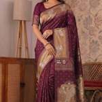 Beautiful Dolla Silk Saree With Rich Jacquard &  Less Border work