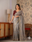 Beautifull Chiffon Two Ton With Sequience Work Saree