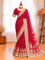 Pure Soft Fendy Chiffon Saree with Gungroo & Fancy Lace Border Work Blouse