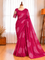 Premium Georgette Bandhej Saree with Beads & Sequin Embroidered Blouse